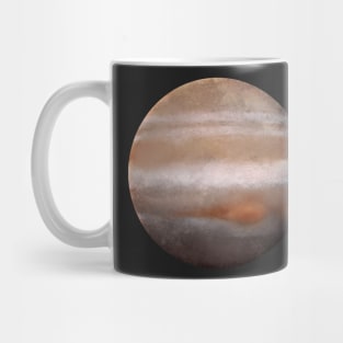 Jupiter planet sticker Mug